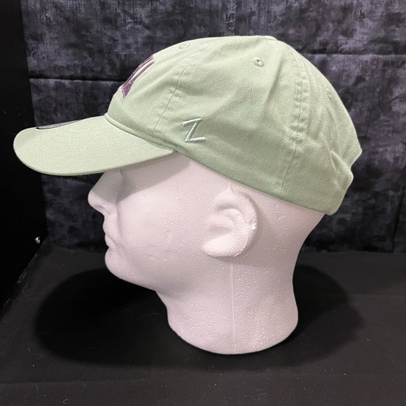 Kenosha Wisconsin Green & Purple Baseball Hat w Buckleback NWT by Zephyr ZHat - Picture 6 of 9